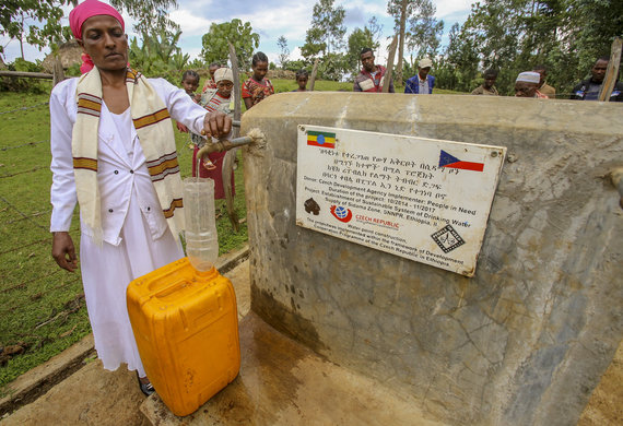 Etiopie - vesnice Bargo (oblast Sidama)