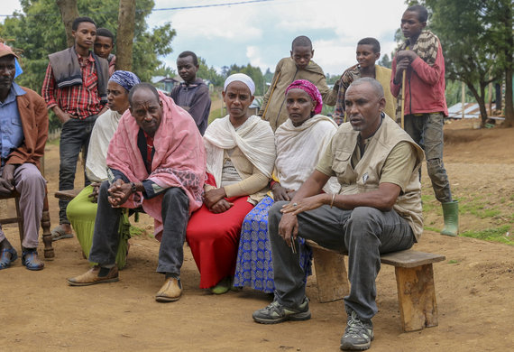 Etiopie - vesnice Bargo (oblast Sidama)