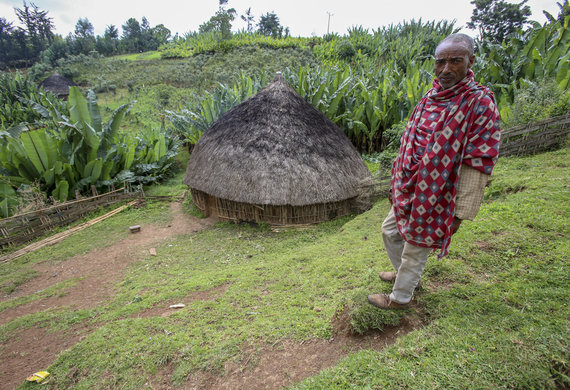 Etiopie - vesnice Bargo (oblast Sidama)