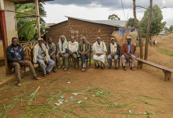 Etiopie - vesnice Bargo (oblast Sidama)