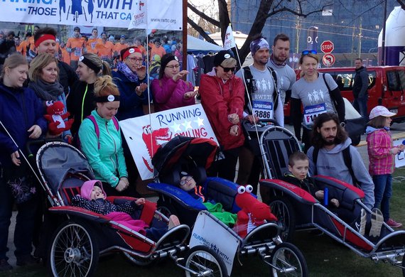 Pražský půlmaraton s Running with those that can't